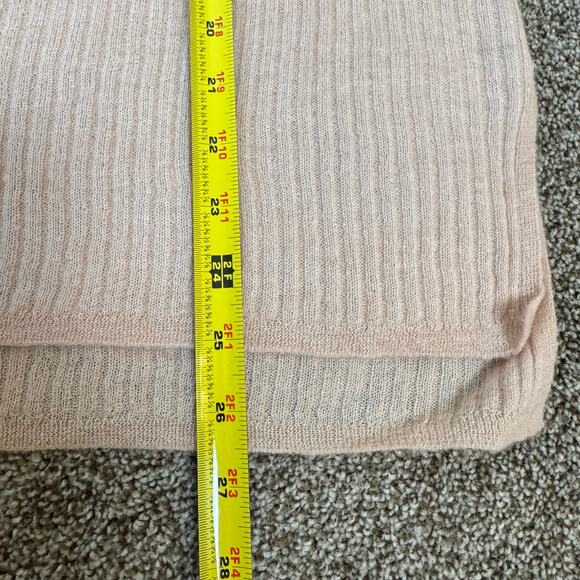 Madewell NWT Women's Size Large Lightweight Alpaca Barons Varregated Rib Sweater - Picture 9 of 13